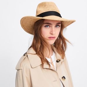 ZARA summer 2019 straw hat
